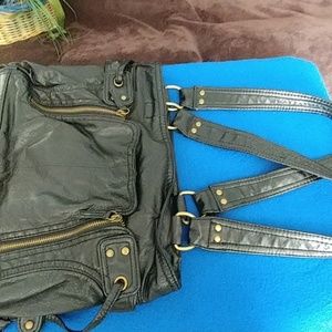 JB427.   Soft Black Purse